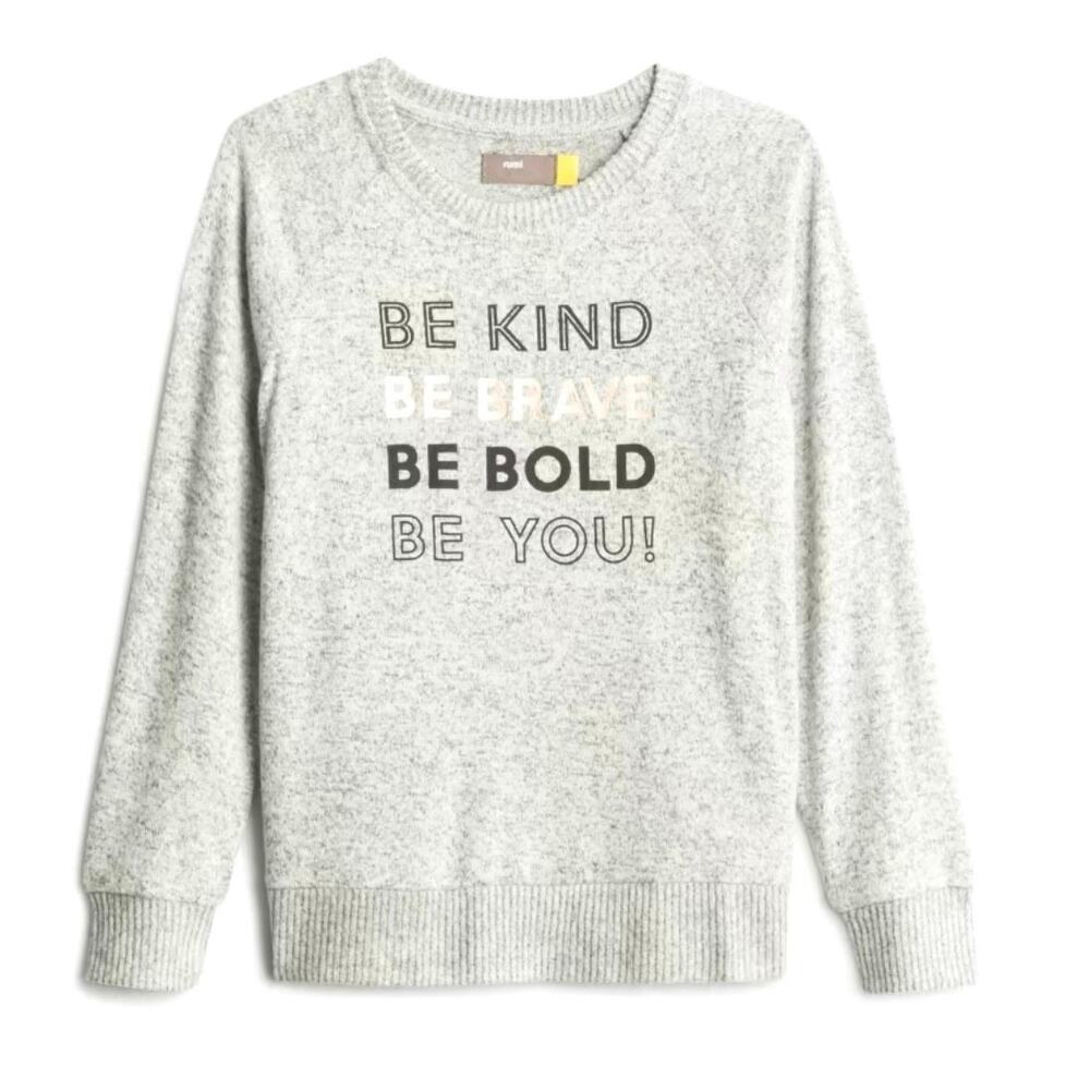 Rumi + Ryder Girls Grey Sweatshirt - Small